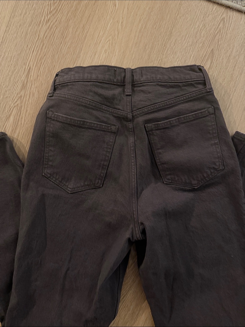 Abercrombie & Fitch women’s Brown Straight Jeans - Picture 3 of 3